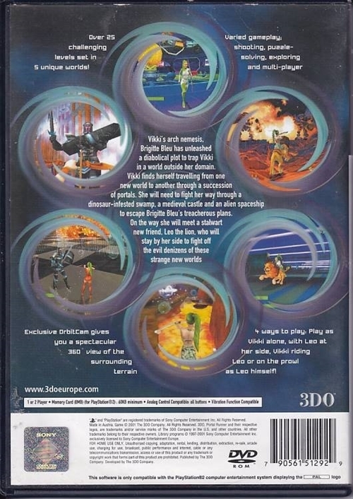 Portal Runner - PS2 (B Grade) (Genbrug)